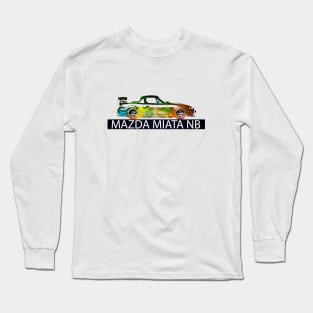 Mazda Miata / MX5 NB - Colourful Long Sleeve T-Shirt